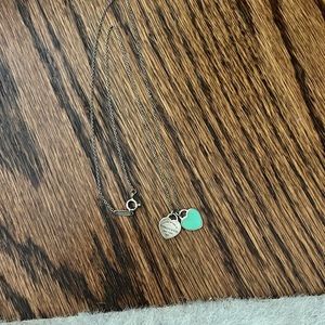 Tiffany’s two heart necklace